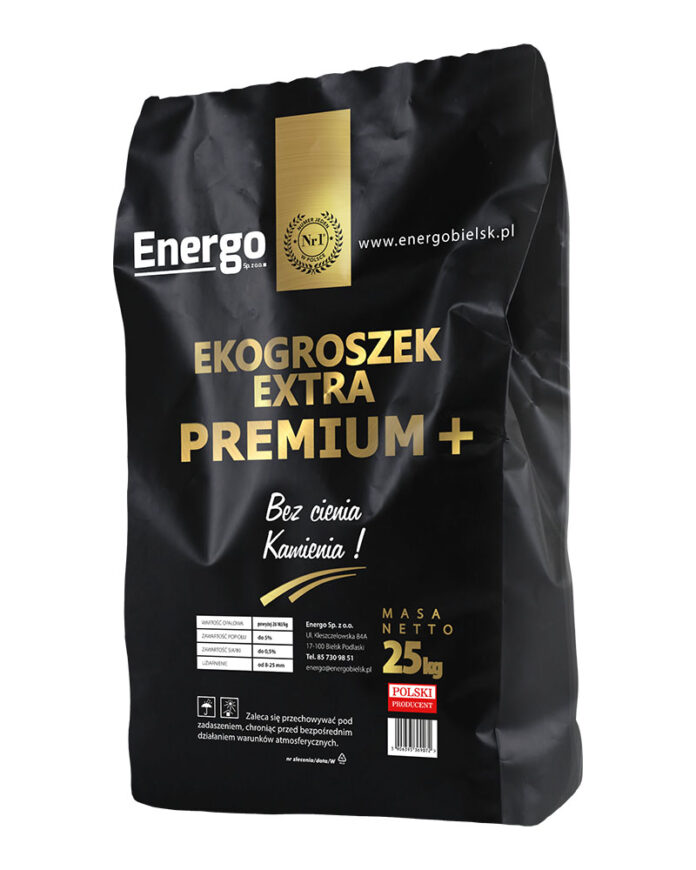 ekogroszek extra premium + energo bielsk 25kg